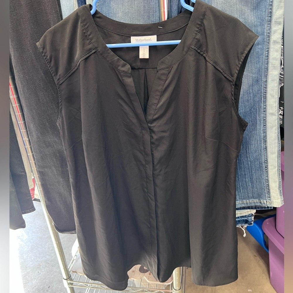 Womens maternity blouse size L